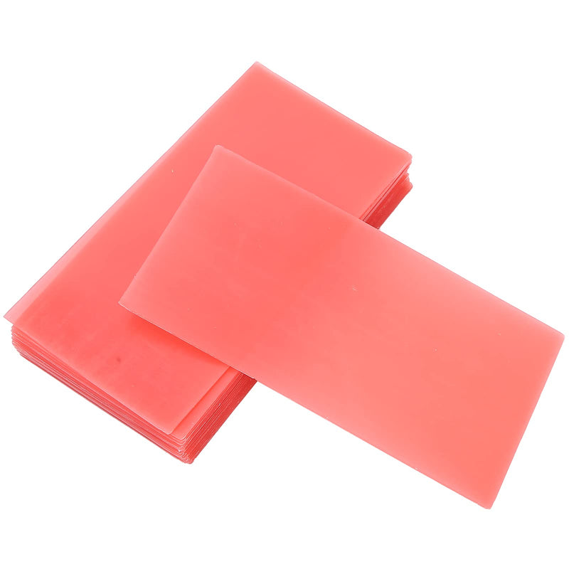 [Australia] - 18pcs Dental Base Plate Wax, Red Dental Care Orthodontic Wax, Dental Wax Dentist Auxiliary Material Dental Wax Sheet Supply 