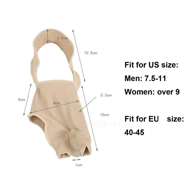 [Australia] - Bunion Corrector, Bunion Relief Orthopedic Sleeve Socks, Big Joint Tailors Toe Separators Spacers Straighteners, Ball of Foot Cushions Splint, for Hallux Valgus Foot Pain 