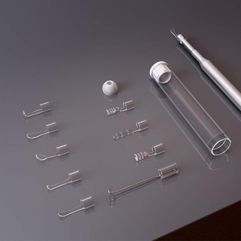 [Australia] - YYS SPY 22PCS Ear Pick Kit for Any 3.9MM LED Lights Otoscope, Earwax Removal Ear Spoon Fittings for 0.15" Wireless Otoscope Accessories Replacement Set 