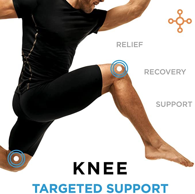 [Australia] - Tommie Copper Unisex Performance Compression Knee Sleeve - Black - XX-Large Black with Tonal Stitch 