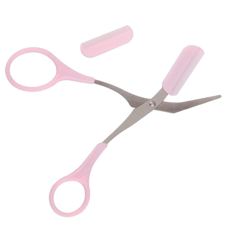 [Australia] - BeeSpring Women Eyebrow Trimmer Comb Eyelash Hair Scissors Cutter Remover Makeup Tool 