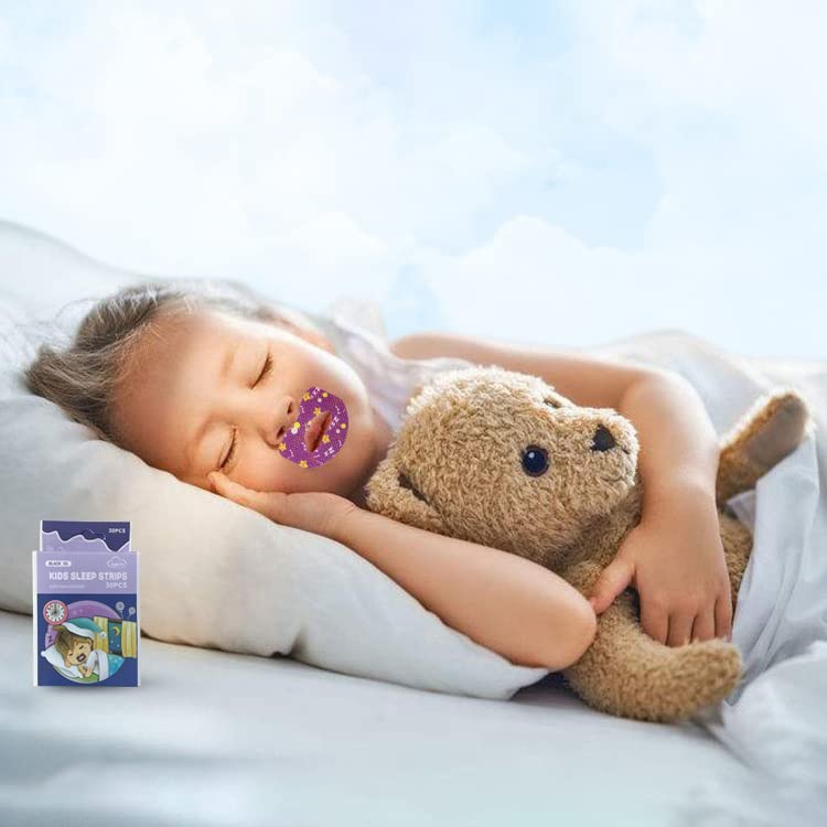 [Australia] - Mouth Tape for Sleeping,New Sleep Strips 60pcs, Stop Snoring Mouth Tape for Better Nose Breathing Sleep Aids Mouth Sleep Strips for Snoring Reduction. (Child) Children 