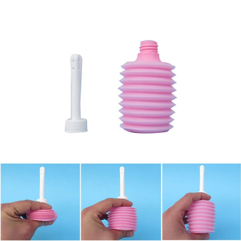 [Australia] - Wolfbeam Superior Portable Enema Douche Applicator Bottle, Enema Bulb Syringe,Vaginal cleaner Enema Cleanser& Vaginal Douche 200ml Capacity for Personal Health 