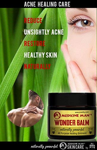 [Australia] - Medicine Man’s Wonder Balm - All Purpose Healing Ointment 2 oz - Natural Formula for Itchy, Scaly or Cracked Skin - Good as Fungus Infection Treatment, Skin Rash Cream, Psoriasis, Athletes Foot Care 