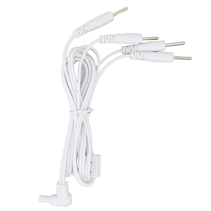 [Australia] - TENS Machine for Pain Relief,2.5mm Electrode Heat Wires 3.94ft TENS Unit Replacement Lead Wires Connector Cables for Electrotherapy Instruments 