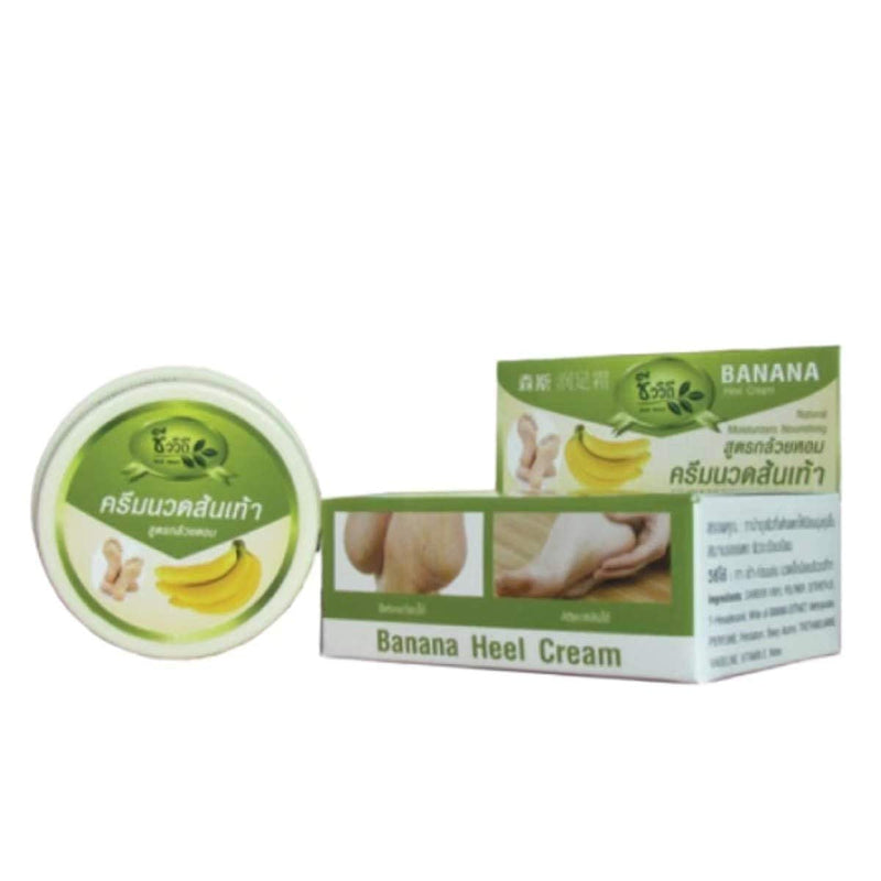 [Australia] - Foot cracking cream Cracked heel massage cream, Banana formula, 30 g. 1pcs.For smooth, soft and moist heel skin Foot spa Deodorize feet as well (A natural product with a relaxing scent) 