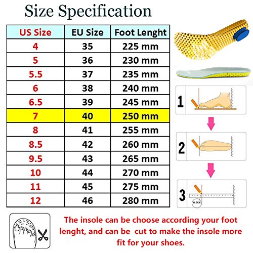 [Australia] - XINIFOOT 3 Pairs Elastic Shock Absorbing Shoe Insoles Breathable Honeycomb Sneaker Inserts Sports Shoe Insole Replacement Insoles for Men Ad245 Men Us(8-12) 