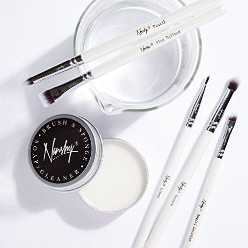 [Australia] - Nanshy Makeup Brush, Sponge & Applicator Cleaning Soap - Organic Natural, Vegan, Cruelty-free, Alcohol-free - Handmade in the UK Soap Only 