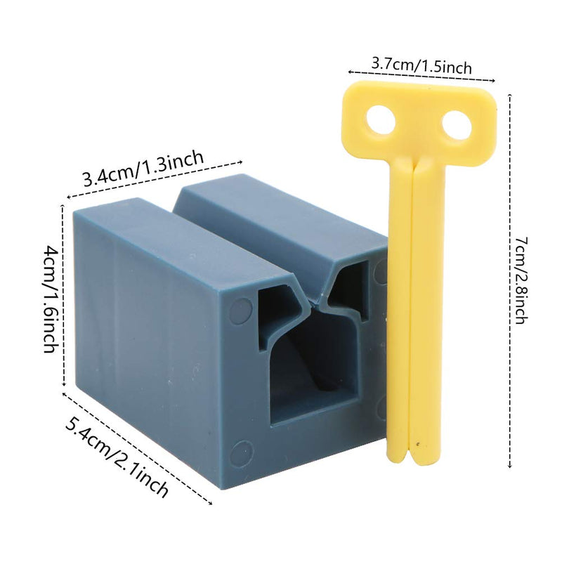 [Australia] - Wudong 4 Pcs Rolling Tube Toothpaste Squeezer, Toothpaste Dispenser Toothpaste Seat Holder Tube Squeezer for Toothpaste Mustard Ketchup Cosmetic Oil Cream 