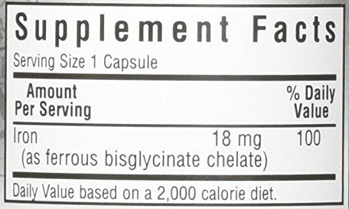 [Australia] - BLUEBONNET Nutrition Albion® CHELATED Iron 18 mg 