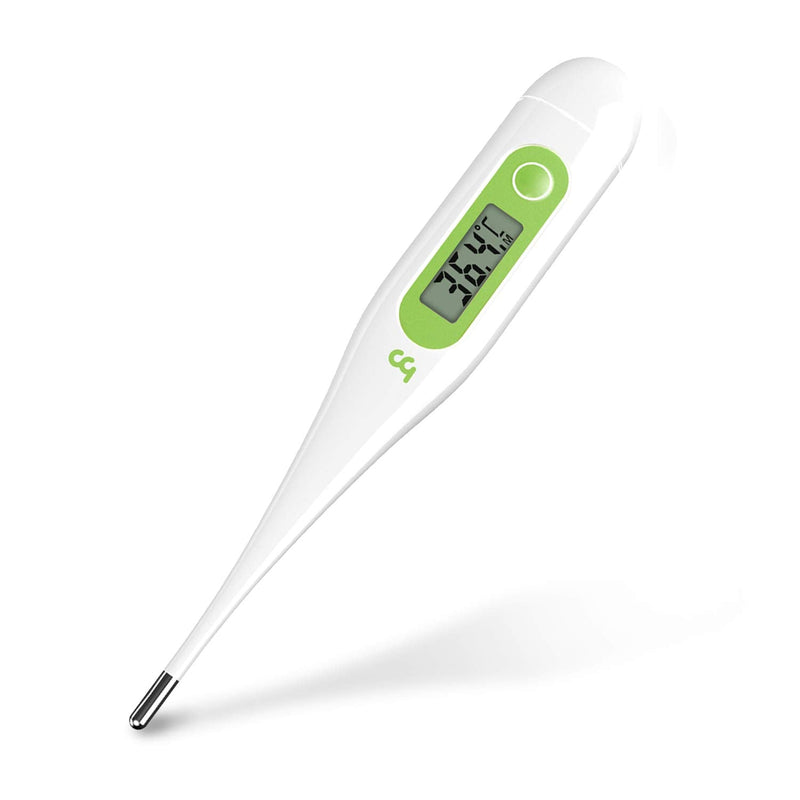 [Australia] - Femometer Digital Thermometers, Oral Thermometer Adults Kids Babies, Accurate Switchable Body Temperature Thermometer, Green 
