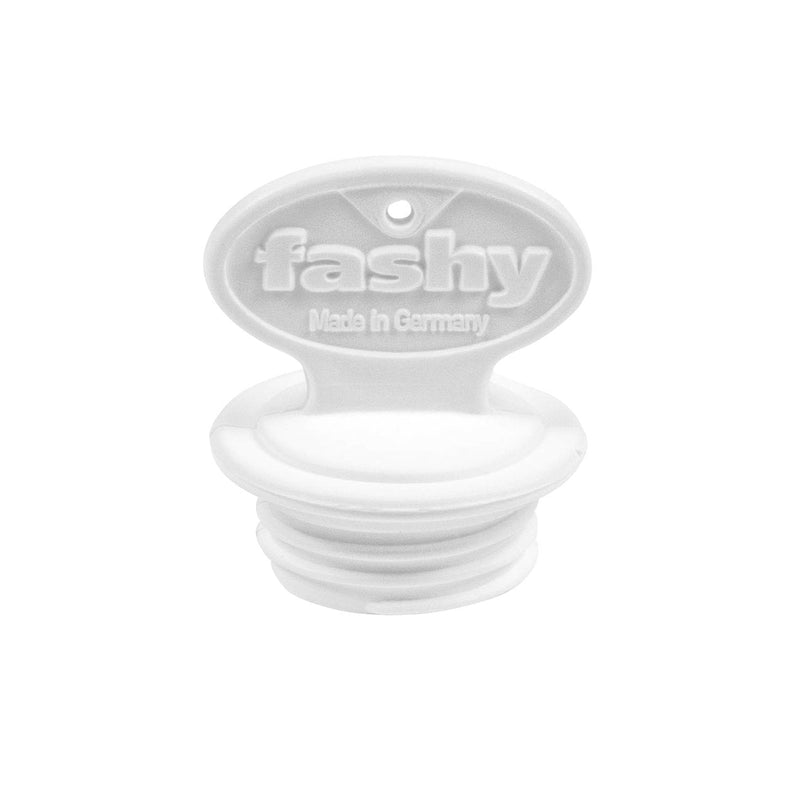 [Australia] - Fashy 6014 Hot Water Bottle Replacement Stoppers, Large, Thread Ø 29 mm, White (Pack of 2) 