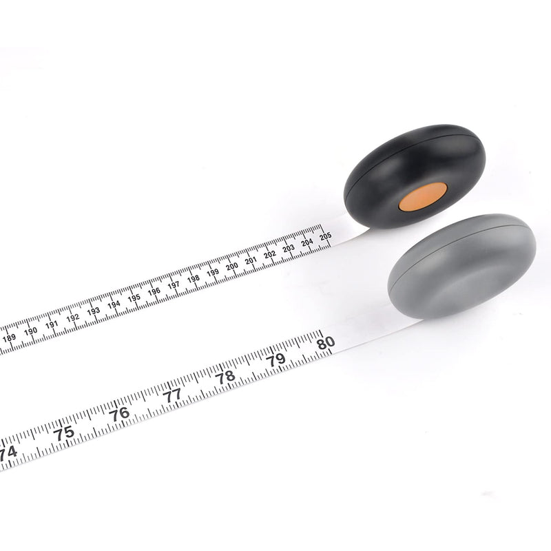 [Australia] - WINTAPE Tape Measure Body/Body Measuring Tape/Measuring Tape for body Measurements Grey（80inch） gray 