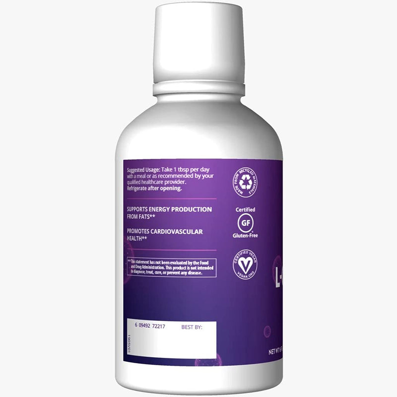 [Australia] - MRM Nutrition CoQ-10 L-Carnitine Liquid | Heart Health | Orange-Vanilla Flavored | Energy + Antioxidants | Naturally derived CoQ-10| 32 Servings 