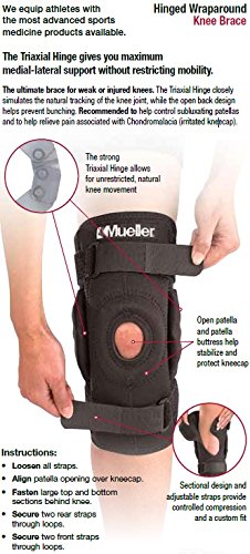 [Australia] - Hinged Wraparound Knee Brace (EA) X-Large (Pack of 1) 