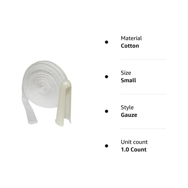 [Australia] - Steroplast 2 METRES OF STEROGAUZE SIZE 01 TUBULAR FINGER CUT WOUND DRESSING GAUZE BANDAGE & APPLICATOR FOR SMALL THIN ADULT FINGERS 1.5CM 