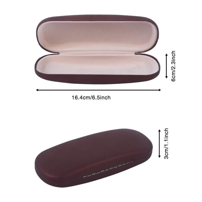 [Australia] - Yorgewd 4-Pack Glasses Case Hard Shell Eyeglasses Case Protective Casefits Most Glasses and Sunglasses Suitable for Men&Women 