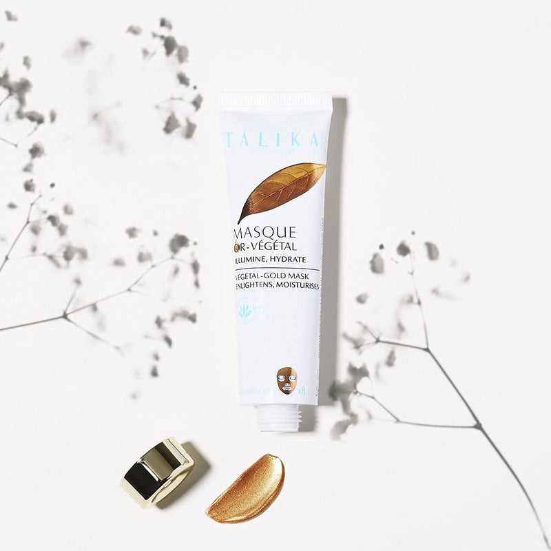 [Australia] - Vegetal Gold Mask - Talika - Regenerating Gold Mask - Antioxidant and Soothing Care - All Skin Types - Skin Boosted with Radiance in just 10 minutes 