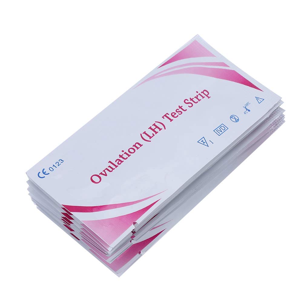 [Australia] - High Precision Ovulation Test Strip, 10 pcs individual package Ovulation Test Home Detection Sticks, Easy to Operate and Reliable Test 