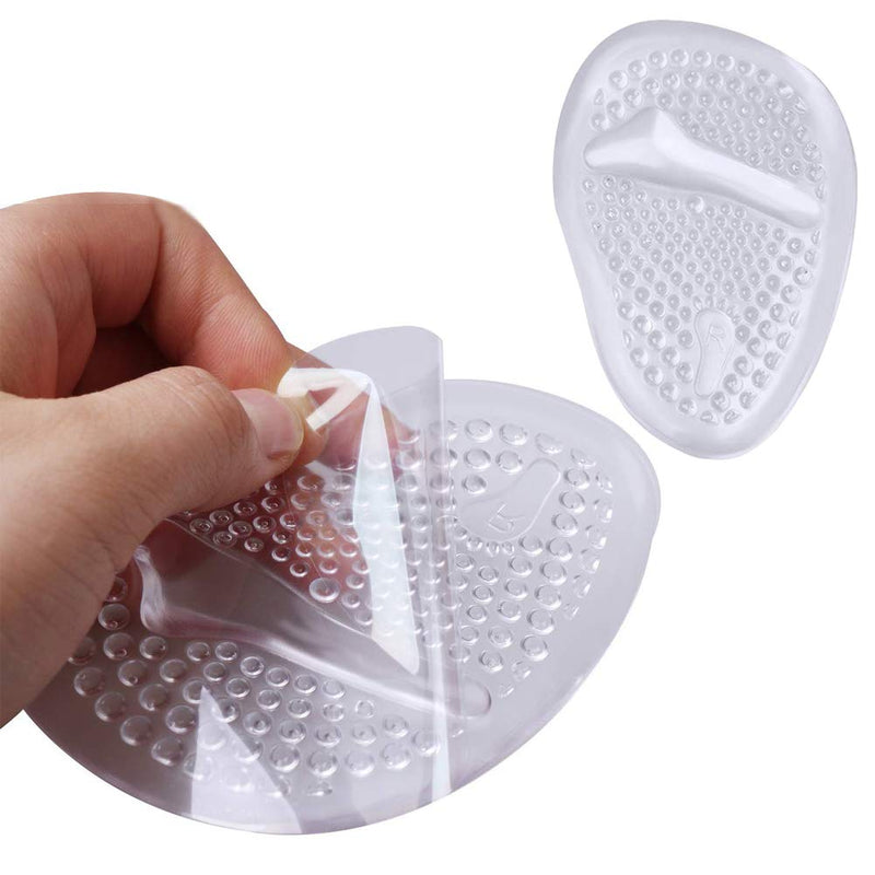 [Australia] - 2 Pairs Cushion Pads，Foot Pain Relief Pads Shoe Cushion Inserts Ball Of Foot Cushion Pads Ball Foot Gel Pads Metatarsal Cushions Party Feet Gel Cushions 