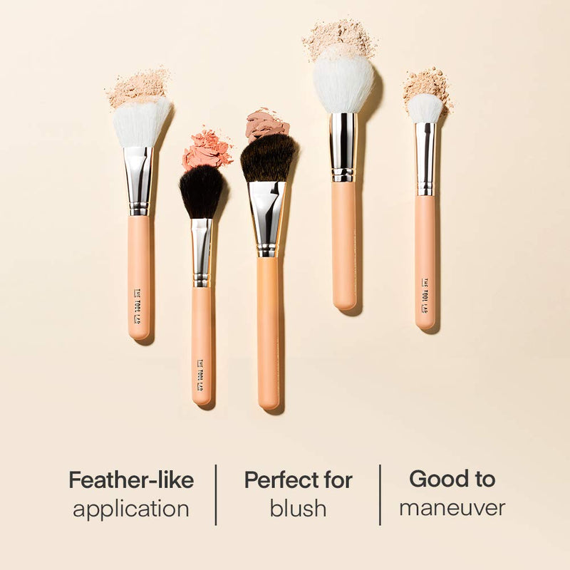 [Australia] - THE TOOL LAB 159 Contour & Highlight Brush - Contour Highlights Powder Cheek Makeup Brush Face Brush -Premium Quality Natural Hair Bristles Cosmetic 