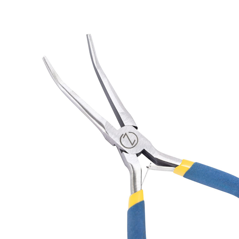 [Australia] - 6" Mini Needle Nose Pliers with Comfort Grip Handles,2 Pliers Set for Handmade Craft 