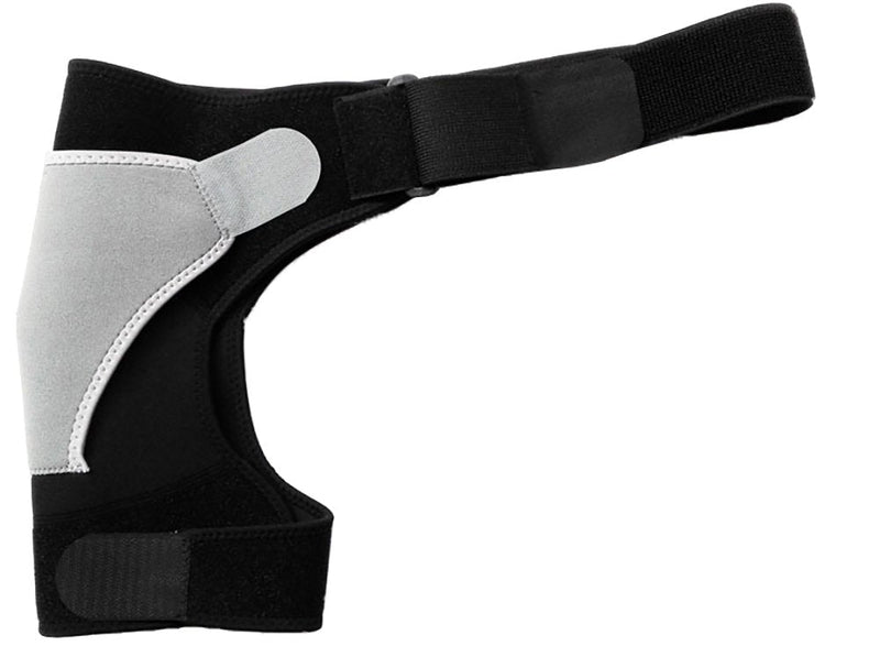 [Australia] - Shoulder Stability Brace Adjustable Shoulder Brace Support with Pressure Pad, Light Breathable Neoprene Rotator Cuff Shoulder Support for Sport, Dislocated AC Joint, Labrum Tear, Shoulder Pain - Right 
