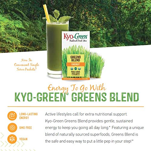 [Australia] - Kyo-Green Green Blends Energy Powered Drink Mix, 10 Ounce Bottle 10 Ounce (Pack of 1) 