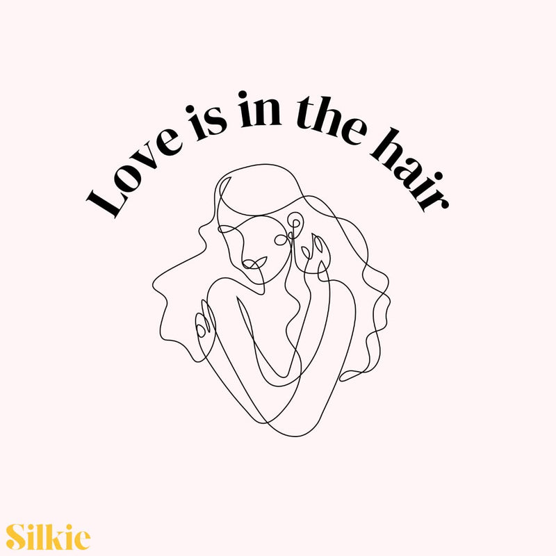 [Australia] - SILKIE x4 Set 100% Pure Mulberry Silk Champagne Skinny Scrunchies Travel Pouch Everyday Hair Ties Elastics Hair Care Ponytail Holder No Damage(Champagne) 