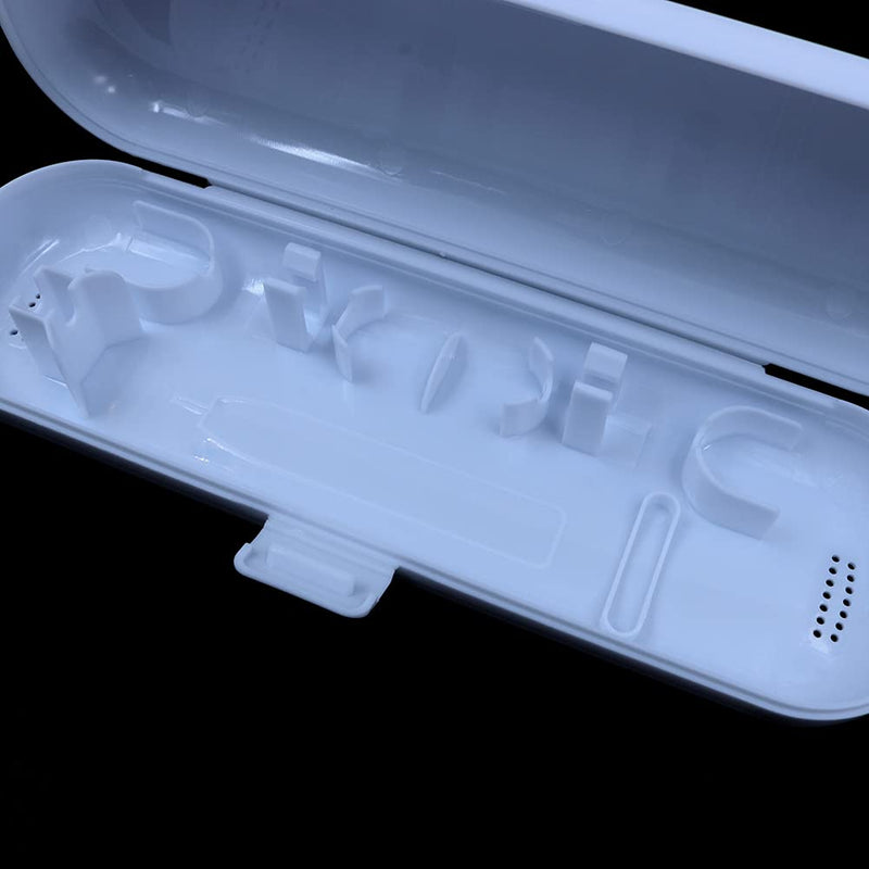 [Australia] - Hsthe Sea Universal Electric Toothbrushes Box Travel Case Oral Care Box Set for HX9322,D12013W and Other Electric Toothbrushes (White) 