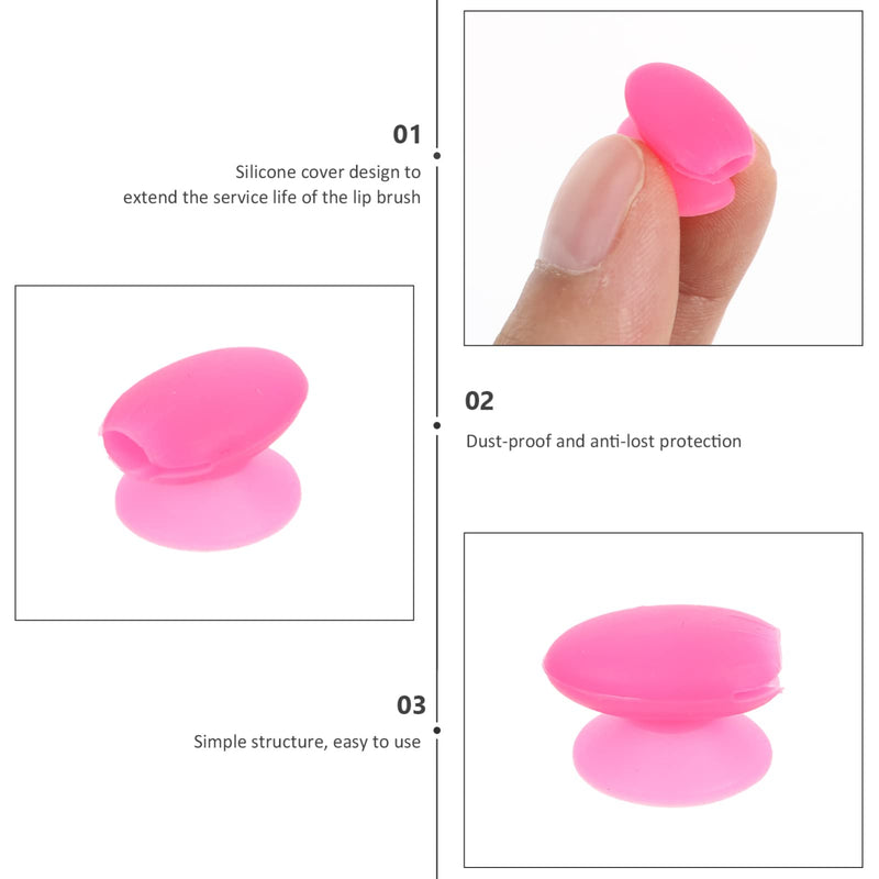 [Australia] - Minkissy 10pcs Makeup Brush Cover Silicone Travel Makeup Brush Covers Reusable Makeup Brush Protector Guards Makeup Storage Cover for Brush 