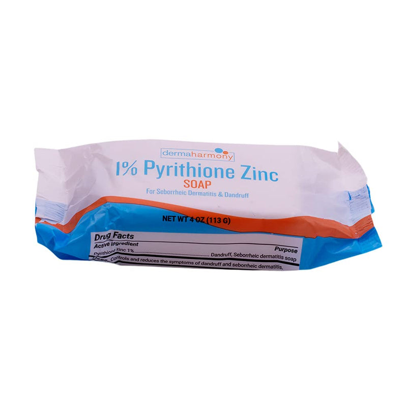 [Australia] - DermaHarmony 1% Pyrithione Zinc (ZnP) Bar Soap 4 oz - Crafted for Those with Skin Conditions - Seborrheic Dermatitis, Dandruff, Psoriasis, Eczema, etc. 