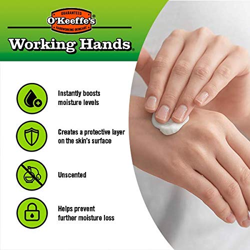 [Australia] - O'Keeffe's Working Hands Overnight 80ml & Working Hands 80ml (Twin Pack - Hands) 2 Piece Assortment 