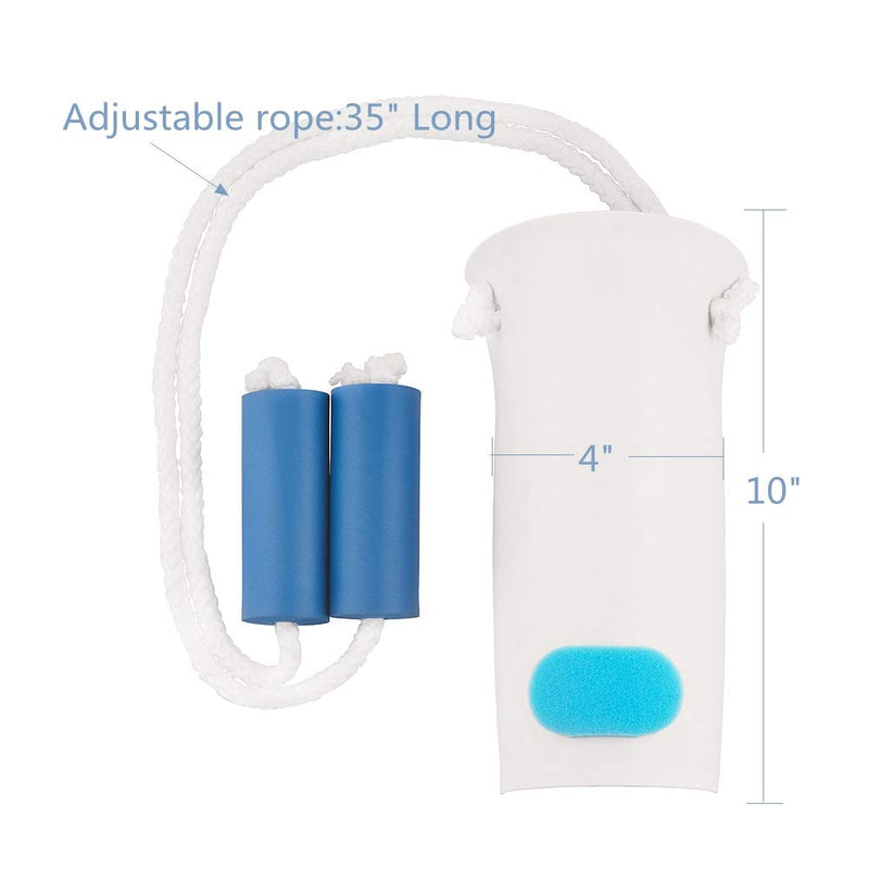 [Australia] - COW&COW Medium 4" Sock Aid with Foam Handles and Length Adjust Cord-Sock Assistant Device Medium Medium (Pack of 1) 