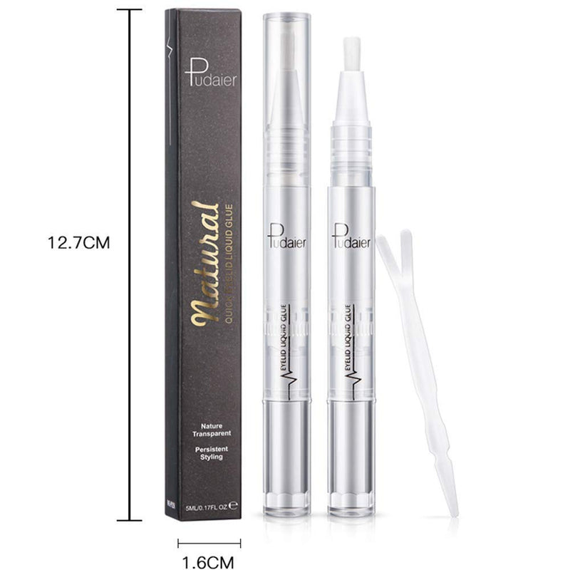 [Australia] - Double Eyelid Styling Cream , Natural Transparent Double-Fold Eyelid Styling Pen Gel with Y Stick for Girls/Women Beauty 