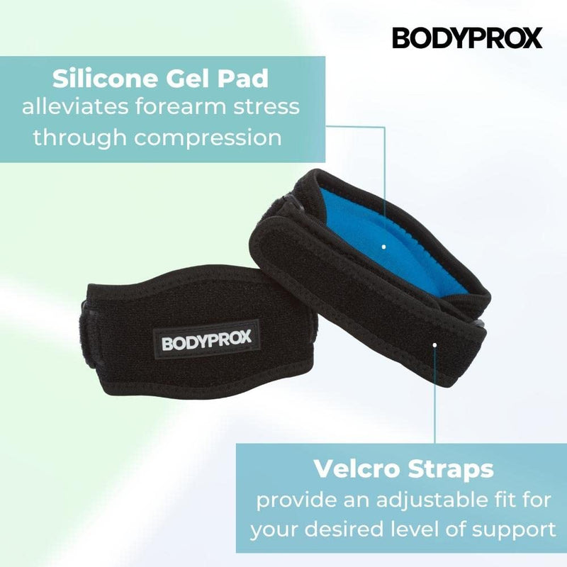 [Australia] - Elbow Brace 2 Pack for Tennis & Golfer's Elbow Pain Relief 