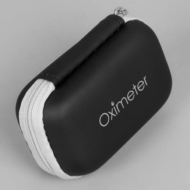 [Australia] - VOSAREA EVA Oximeter Storage Bag Fingertip Pulse Oximeter Protective Case Organizer Portable Zipper Carry Pouch Box for Blood Oxygen Saturation Monitor 