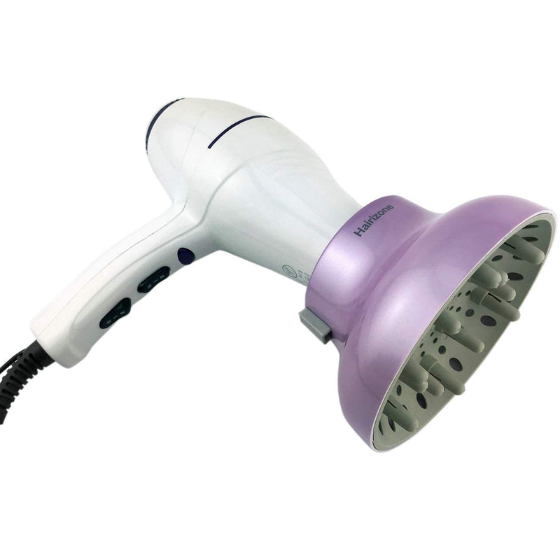 [Australia] - Hairizone Universal Hair Diffuser Adaptable for Blow Dryers with D-1.7-Inch to 2.6-Inch for Curly or Wavy Hair, Lavender 