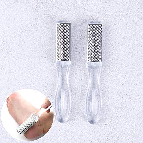 [Australia] - J.J Store® Pedicure Foot Rasp File Scruber Hard Dead Rough Skin Callus Remover 2-Side Safe Metal Foot File Pedicure Callus Remover 