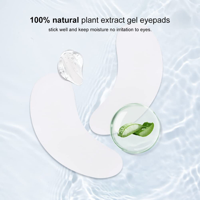 [Australia] - Lunamoon Eye Lash Extension Pads 100 pairs Under Eye Pads for Lash Extensions Lint Free Lash Pads Extension Eye Pads 
