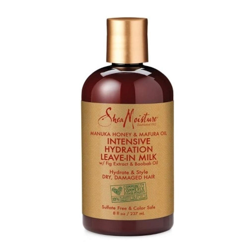 [Australia] - Shea Moisture Manuka Honey and Mafura Oil Intensive Hydration Leave-in Milk, 8 oz 