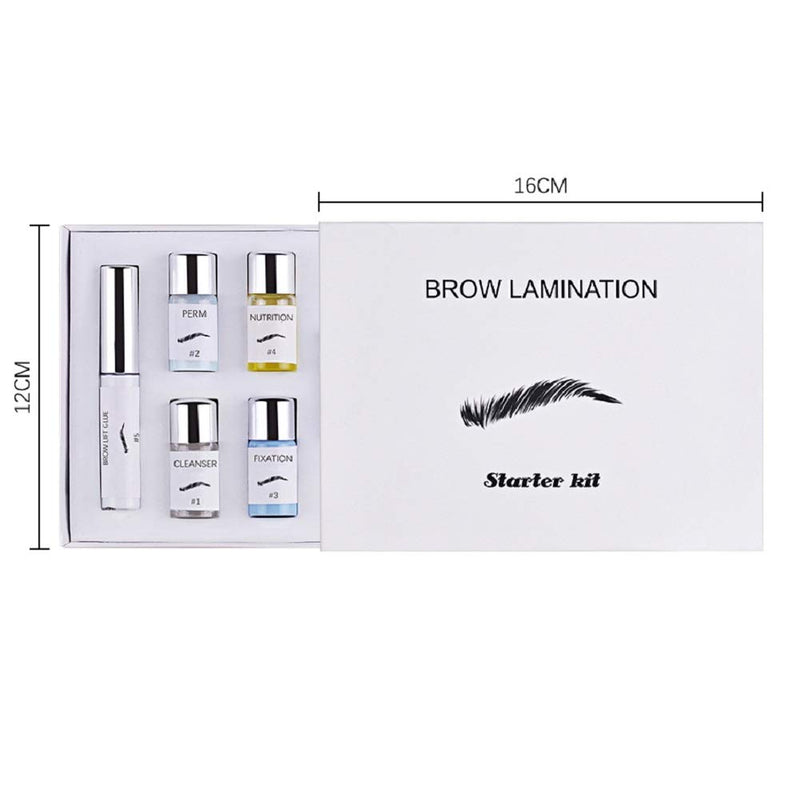 [Australia] - 3D Perming Eyebrow Lifting Kit , Perming Brow Set, Eyebrow Lash Extension Kit,Safe Lash Curling,Styling Lamination Eyebrow Extensions Kit for Travel Home Makeup A 