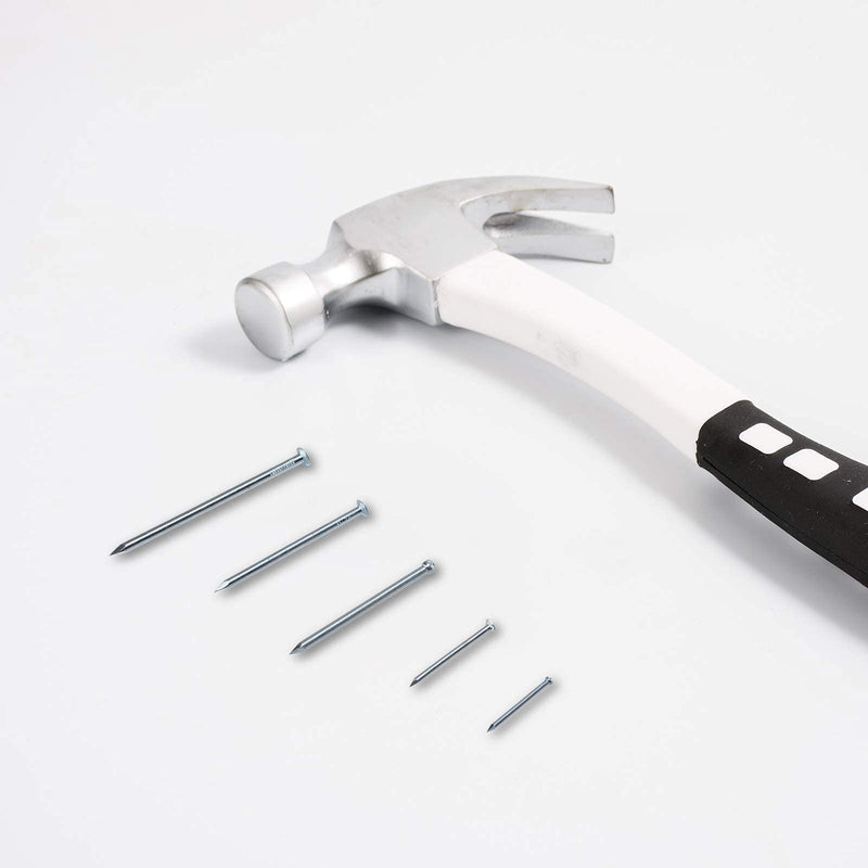 [Australia] - Maexxna Long Nails 2 inch 150pcs Hardware Nails Assortment Kit, Includes Finish, Wire, Common, Brad and Picture Hanging Nail 150pcs-5sizes 