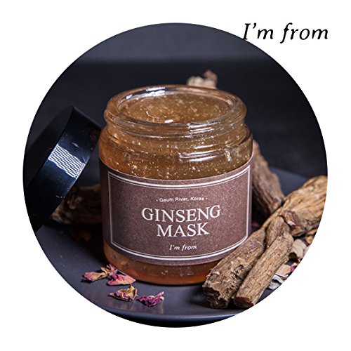 [Australia] - [I'M FROM] Ginseng Mask, detox, elasticity, prevent fine lines, 3.97% ginseng extract, 120g, 4.23oz 