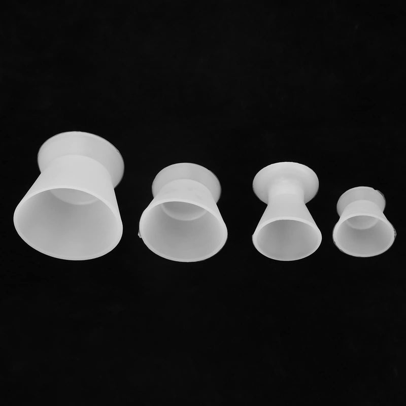 [Australia] - 4pcs Dental Laboratory Mixing Cup, Silicone Dental Materials Mixing Bowl Set, Silicone rubber Dental self-curing mixing cup 