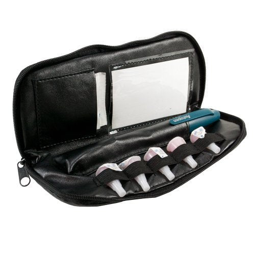 [Australia] - Skinny Case Diabetic Pen Wallet - (Black) 