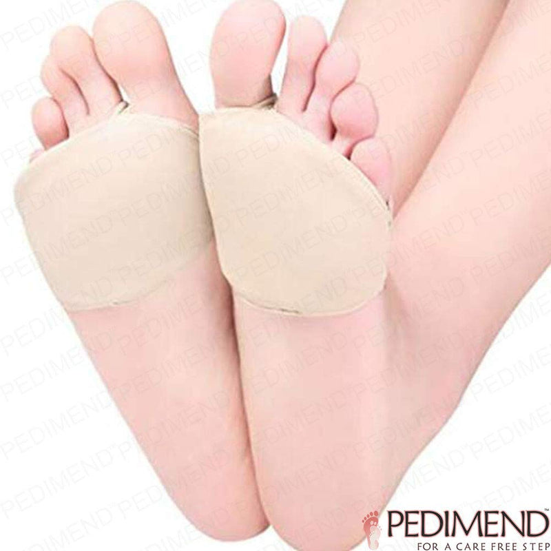 [Australia] - Pedimend Mortons Neuroma Pads | Forefoot Metatarsal Cushion Support | Sesamoiditis Gel Foot Pads | Gel Foot Cushion Insoles for Ball of Foot Pain | Fat Pad Atrophy 