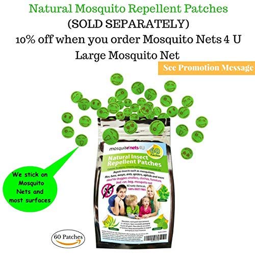 [Australia] - Baby Mosquito Net Infant Insect Net for Prams and Pushchairs Baby Buggies Car Seats Moses Basket Prams and Travel Cots by Mosquito Nets 4 U® 