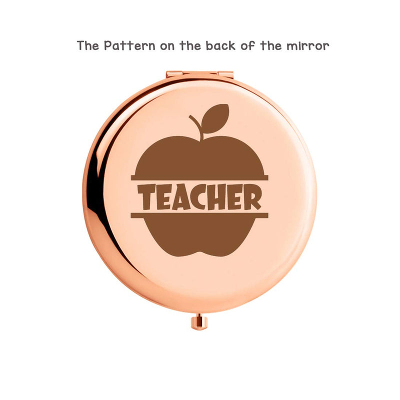 [Australia] - WIEZO-USA It Takes a Big Heart to Shape Little Minds, Mirror Gifts for Women Teachers, Appreciation Gifts,Open School Gifts,Thank Teacher Gift 