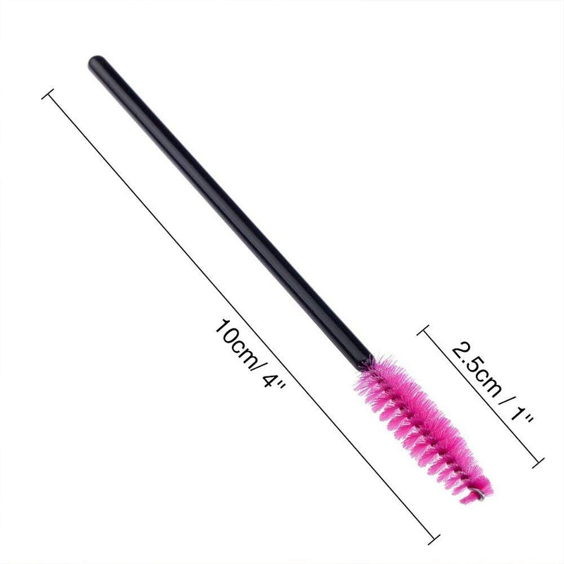 [Australia] - 200Pcs Disposable Eyelash Wands Mascara Brushes Eyebrow Brush Lash Extension Combs Applicator Makeup Brush 